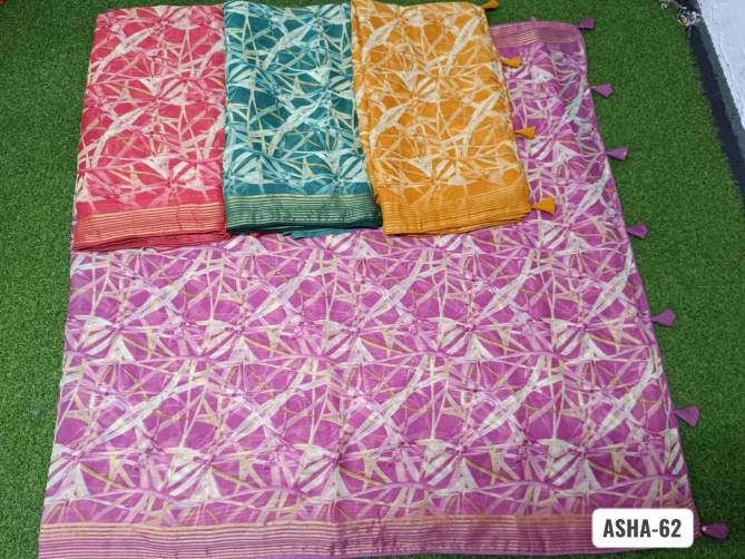 Asha 62 By Kalpatru Simeer Chiffon Printed Sarees Wholesalers In Delhi